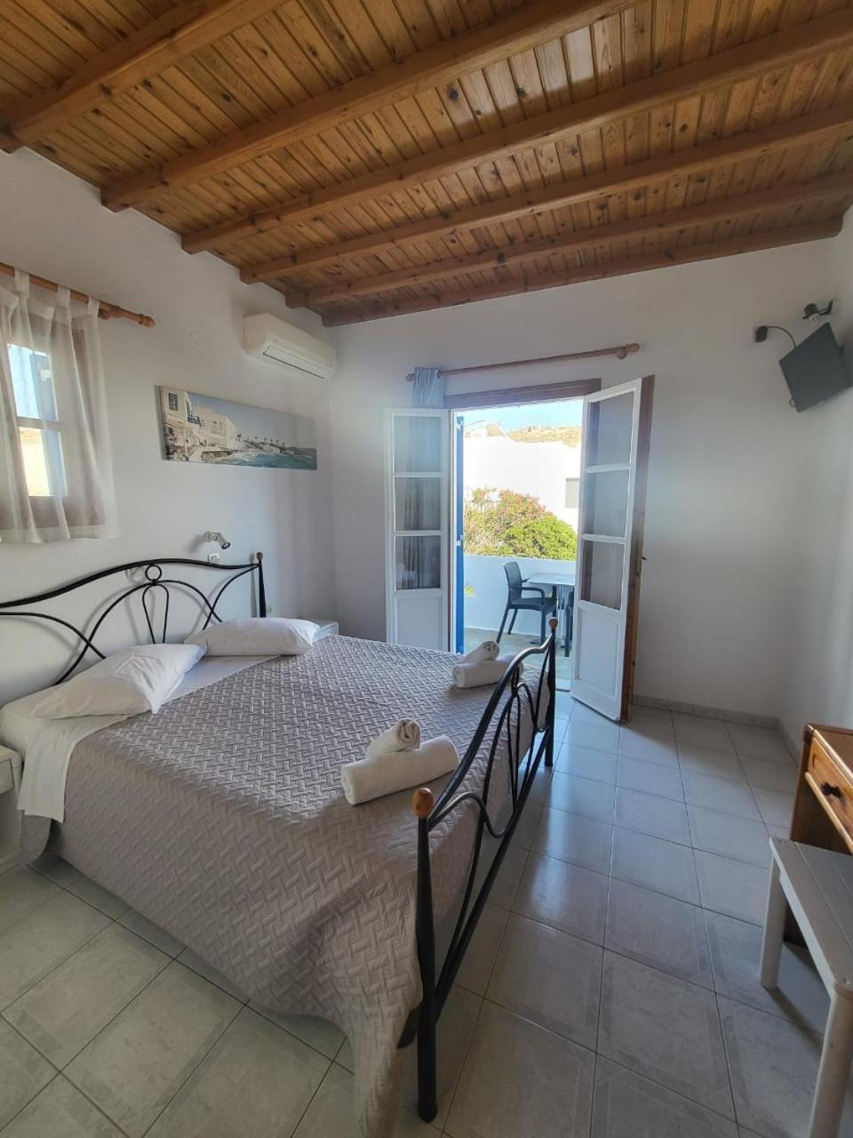 Anemos Apartments Ornos  Quarto foto